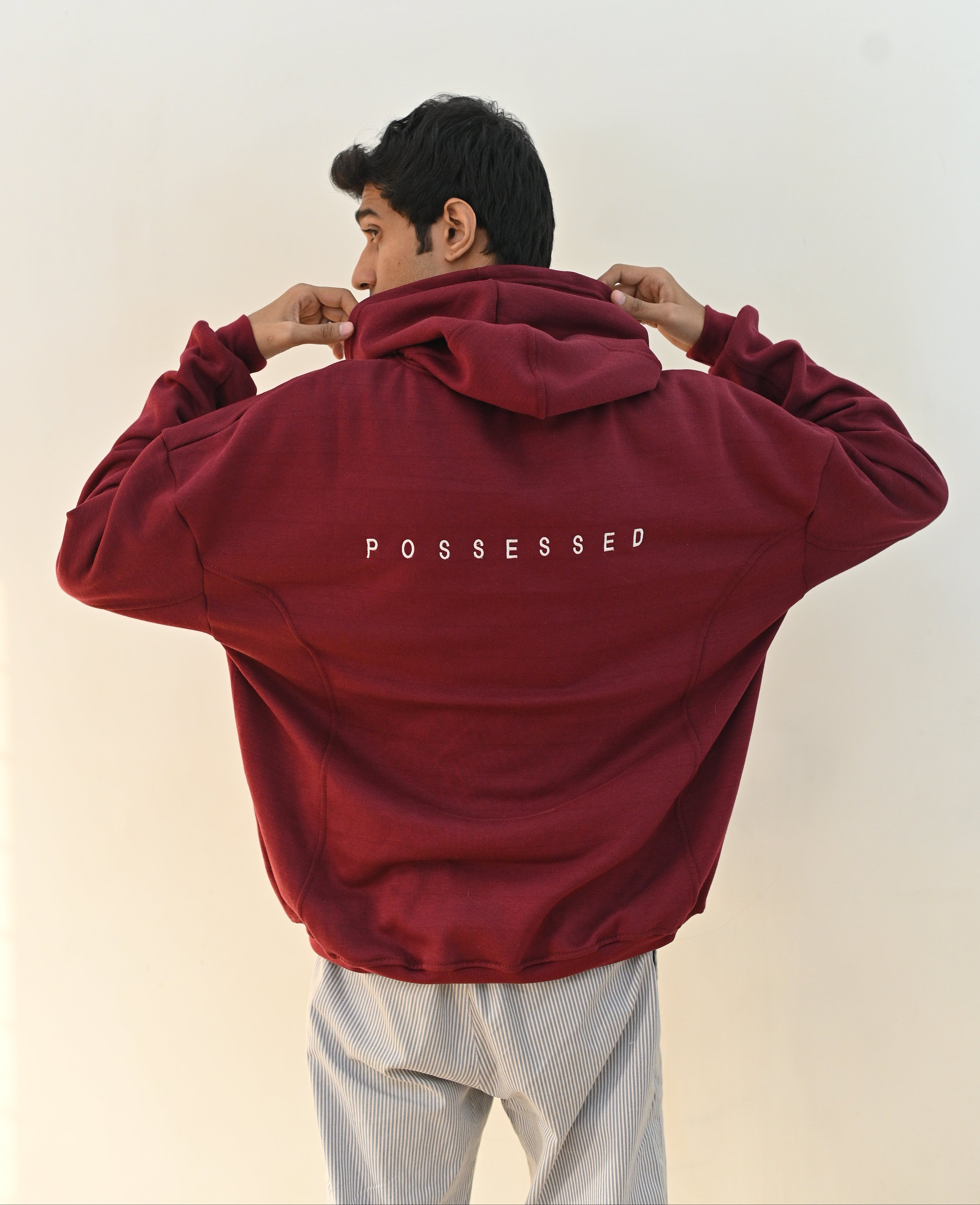 Possessed Over-sized Hoodie -Unisex