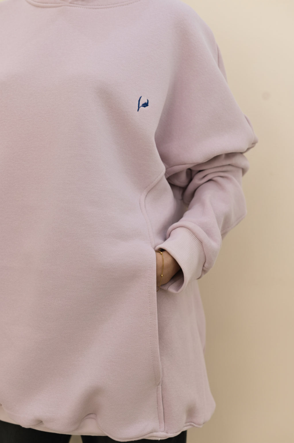 Unrushed Hoodie - Over-sized unisex