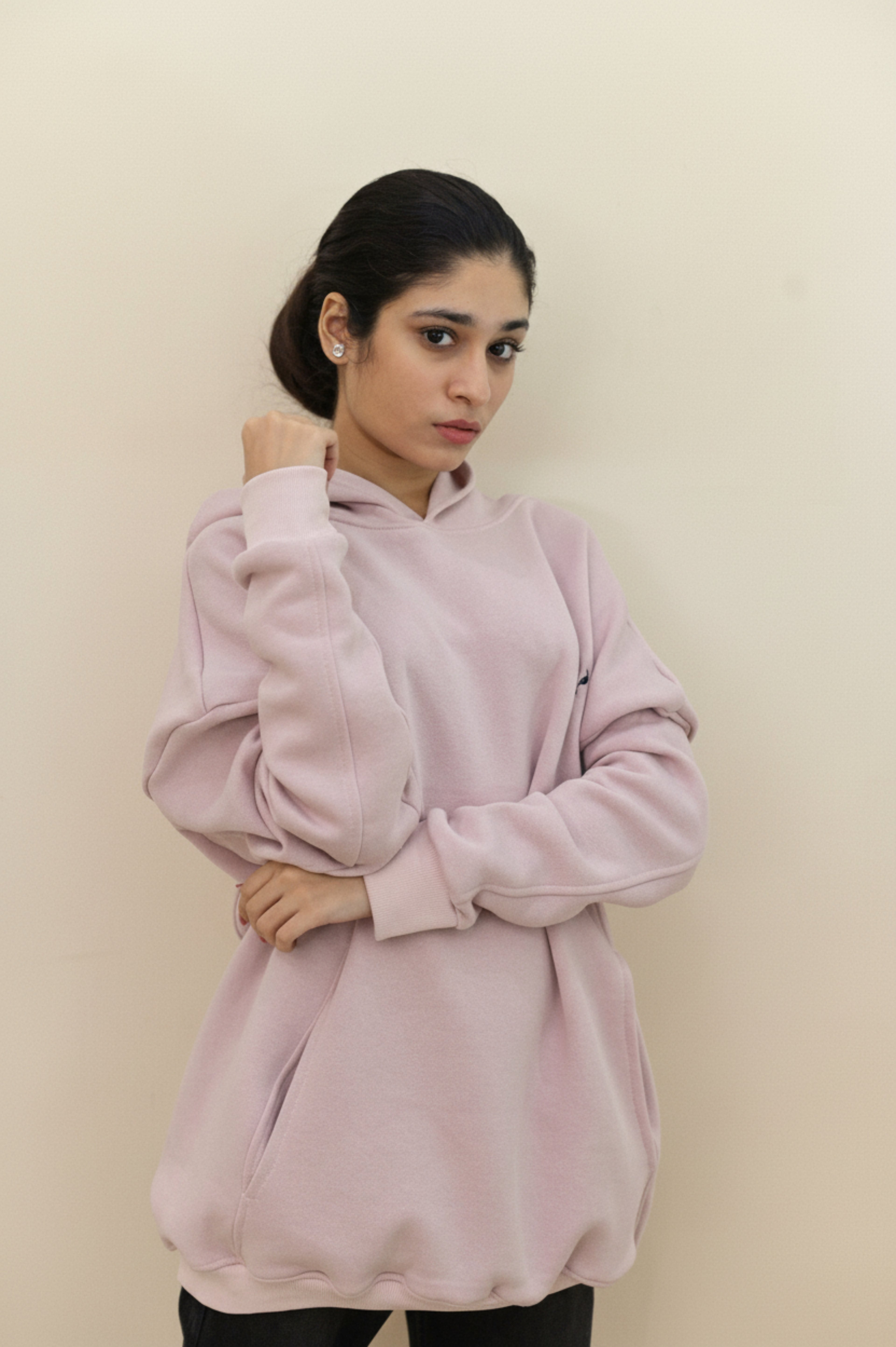 Unrushed Hoodie - Over-sized unisex